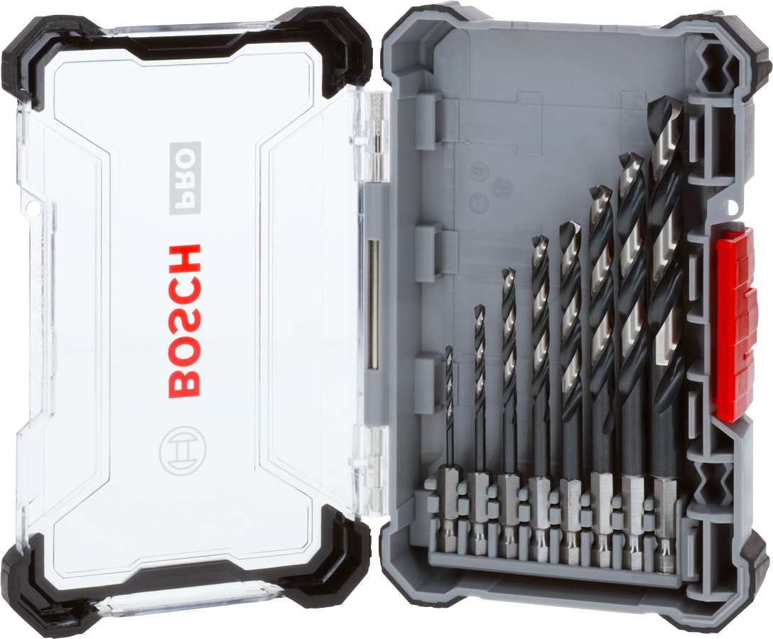 Bosch PRO Metal HSS-G Impact Twist Drill Bit Set 8 pcs.