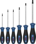 Bosch PRO Screwdriver Set TX 6 pcs with S2 shafts.