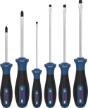 Bosch PRO Screwdriver Set PH/SL 6 pcs with S2 shafts.
