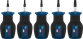 Bosch PRO Stubby Screwdriver TX Set 5 pcs with S2 shafts.
