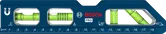 Bosch PRO Billet Torpedo Level 200 mm with magnetic base.