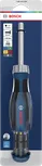 Bosch bit ratchet screwdriver with 12-piece bit magazine.