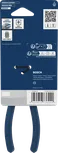 Bosch diagonal side cutters 160 mm with dipped non-slip handles.