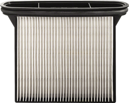 Filtre à vide plissé rectangulaire Bosch pour l'extraction de la poussière.