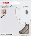Disque à tronçonner diamanté Bosch 125 mm universel.