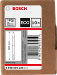 Burin Bosch ECO SDS-max 600 mm pour marteaux.