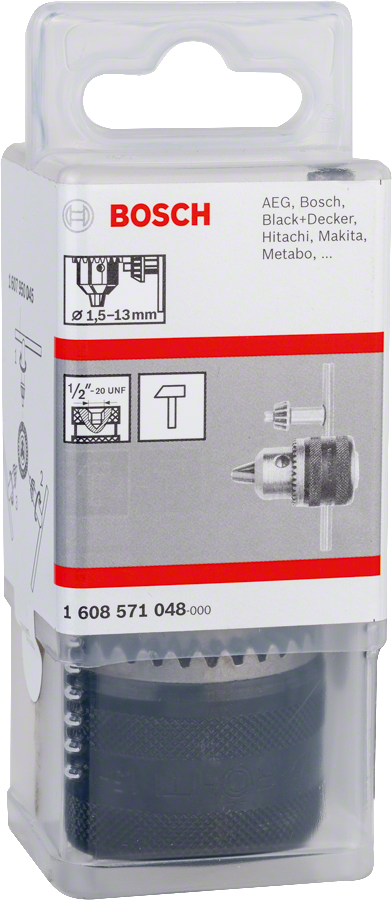 Mandrin à clé Bosch 13 mm pour accessoires de perçage.