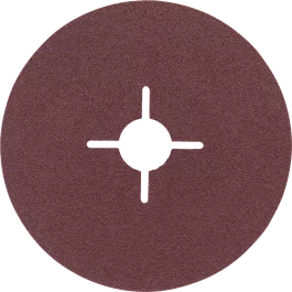 Disque abrasif fibre Bosch R444 Expert pour métal, grain 100.