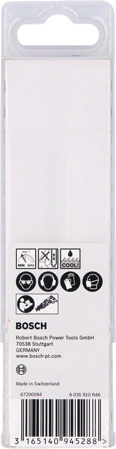 Lame de scie alternative Bosch S 922 EHM carbure 150 mm.