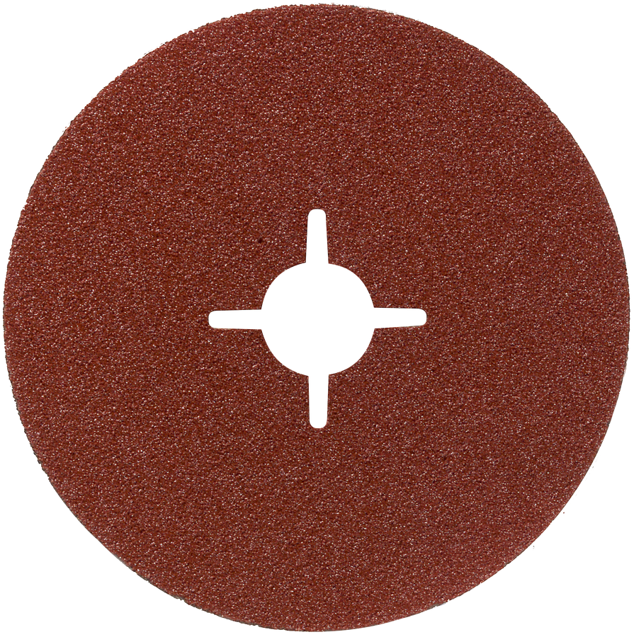 Disque abrasif en fibre Bosch pour métal.
