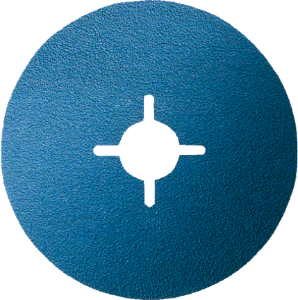 Disque abrasif en fibre Bosch pour le travail des métaux.