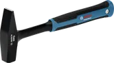 Marteau de serrurier Bosch 500g avec tête en acier au carbone.