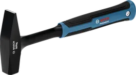 Marteau de serrurier Bosch 500g avec tête en acier au carbone.