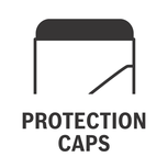 Bouchons de protection.