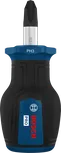 Tournevis court Bosch PRO PH3 x 25 mm avec poignée ergonomique.