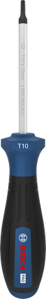 Tournevis Bosch PRO TX10 x 75 mm avec poignée ergonomique.