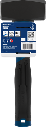 Marteau Bosch Club Hammer 1000 g avec tête en acier au carbone.