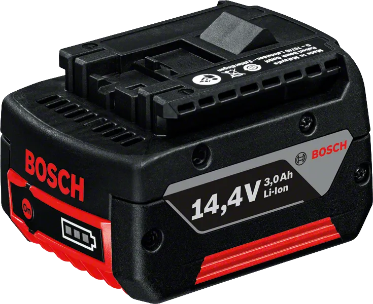 Paquete de batería de iones de litio Bosch GBA 14,4 V 3,0 Ah.