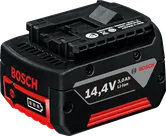 Paquete de batería de iones de litio Bosch GBA 14,4 V 3,0 Ah.