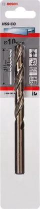 Broca para metal Bosch HSS-Co de 10 mm y 3/8″ DIN 338.