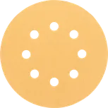Disco de lijado Bosch Expert con 8 agujeros para lijadoras orbitales aleatorias.