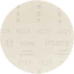 Lija Bosch de 125 mm de diámetro y grano 220.