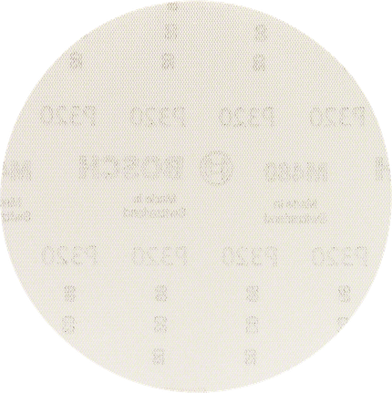 Lija Bosch de 150 mm de diámetro y grano 320.