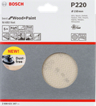 Lija Bosch M480 Net 150 mm P220 sin polvo.