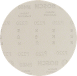 Lija Bosch de 150 mm de diámetro y grano 220.