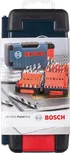 Juego de 18 brocas helicoidales HSS PointTeQ de Bosch , caja resistente.