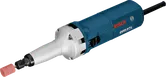 Amoladora recta Bosch GGS 27 L con broca de amolar.