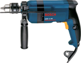 Taladro eléctrico Bosch azul.