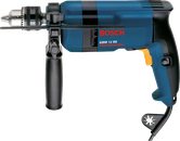 Taladro eléctrico Bosch azul.