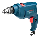Taladro de impacto Bosch GSB 450, potencia de entrada 450 vatios.
