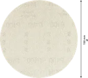 Malla de lijado Bosch EXPERT M480 de 150 mm y grano 100.
