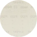 Malla de lijado Bosch EXPERT M480 de 150 mm con disco perforado G320.