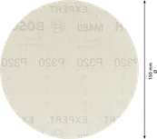 Malla de lijado Bosch EXPERT M480 de 150 mm G320 para lijadoras orbitales.
