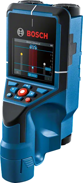 Detector Bosch D-Tect 200 C con pantalla a color.