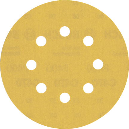 Disco de lija Bosch EXPERT C470 de 125 mm y 8 agujeros.