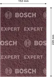 Almohadilla de felpa Bosch EXPERT N880, tamaño mediano A, color granate, 152 x 229 mm.