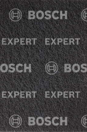 Almohadilla de lijado manual Bosch EXPERT N880 de vellón negro, corte extra S.