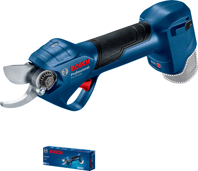 Podadora inalámbrica Pro de Bosch para un corte de ramas eficiente.