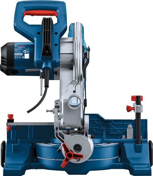 Sierra ingletadora deslizante Bosch GCM 254 para cortes precisos de madera.