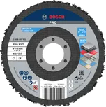 Disco de limpieza Bosch PRO N377 de 115 mm para uso en múltiples materiales.