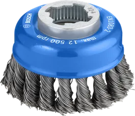 Cepillo de copa Bosch PRO Metal Heavy X-Lock de 75 mm.