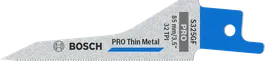 Hoja de sierra bimetálica Bosch PRO Thin Metal S325GF.