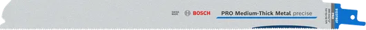 Hoja de precisión Bosch PRO para metal de grosor medio S1237BEF.