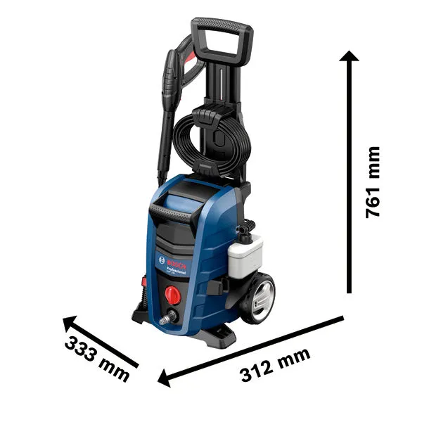 Hidrolimpiadora Bosch GHP 200 con diseño compacto.