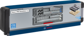 Juego de 16 hojas de demolición Bosch PRO Tough Box para vástago en forma de S.