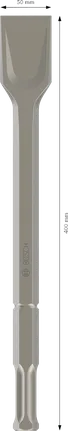 Cincel de pala Bosch PRO HEX 22-5C 50x400 mm.